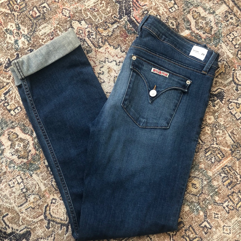 Hudson bacara crop straight cuffed